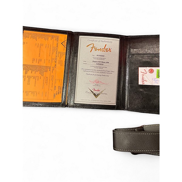 Used Fender LTD 58 PBASS RELIC CHOCOLATE 3TSB Electric Bass Guitar RELIC CHOCOLATE 3TSB Electric Bass Guitar