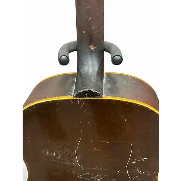 Vintage 1960s Epiphone FT79 Brown Sunburst Acoustic Guitar