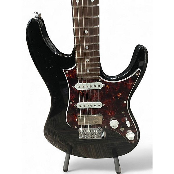 Used Ibanez AZ2204N-BK PRESTIGE Black Solid Body Electric Guitar