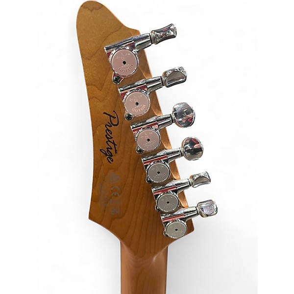 Used Ibanez AZ2204N-BK PRESTIGE Black Solid Body Electric Guitar