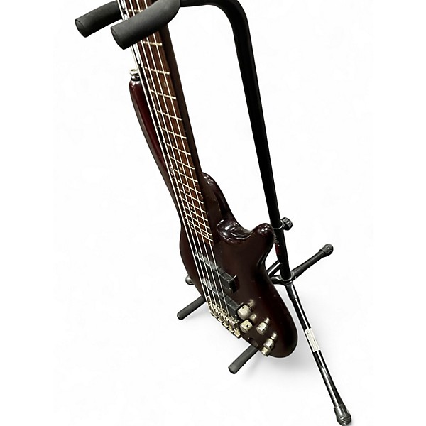 Used Ibanez SR505 5 String Brown Electric Bass Guitar