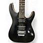 Used Schecter Guitar Research Damien Platinum Black Solid Body Electric Guitar