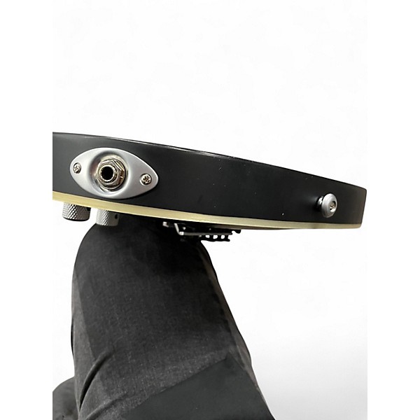 Used Schecter Guitar Research Damien Platinum Black Solid Body Electric Guitar