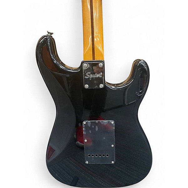 Used Squier CLASSIC VIBE 70'S STRATOCASTER HSS Black Solid Body Electric Guitar
