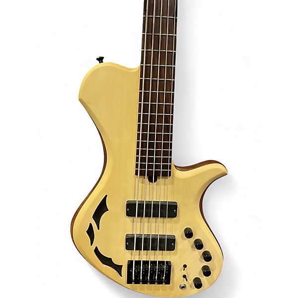 Used Cliff Boardwell Dola Natural Electric Bass Guitar