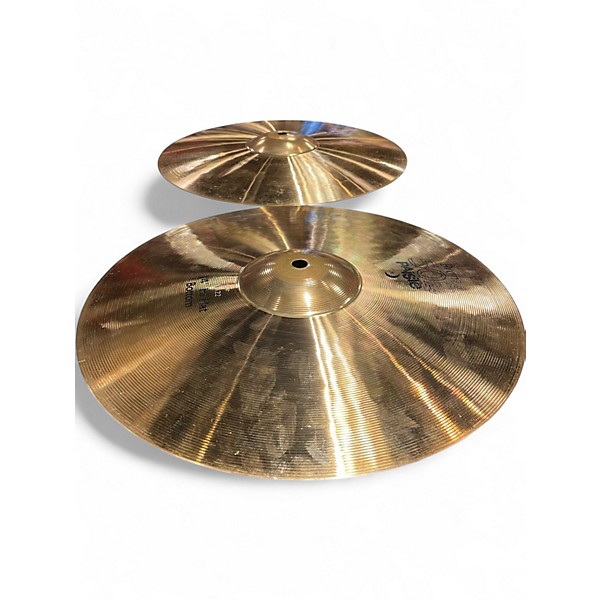 Used Paiste 14in 502 Hi Hat Pair Cymbal