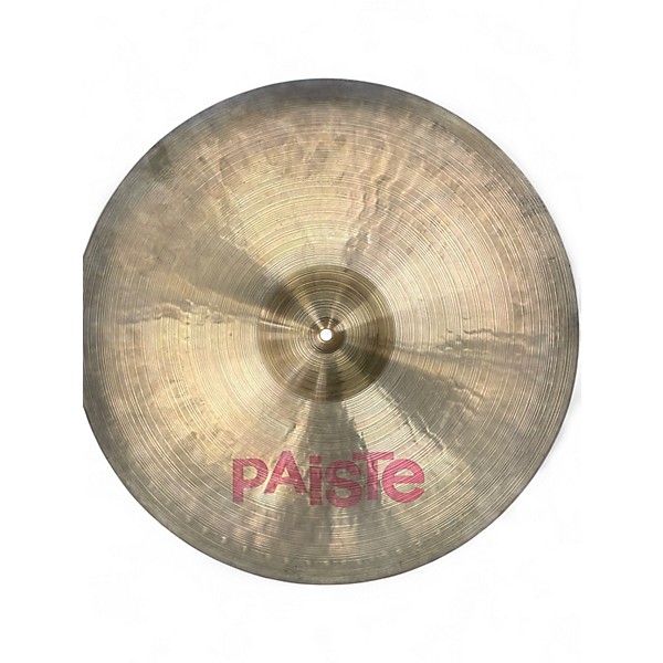 Used Paiste 20in 2002 Ride Cymbal