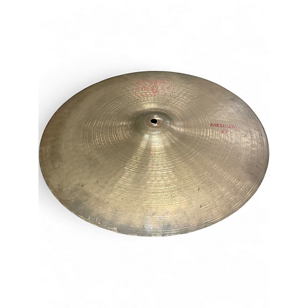 Used Paiste 18in 2002 Medium Crash Cymbal