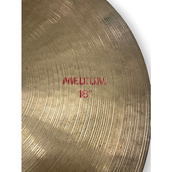 Used Paiste 18in 2002 Medium Crash Cymbal