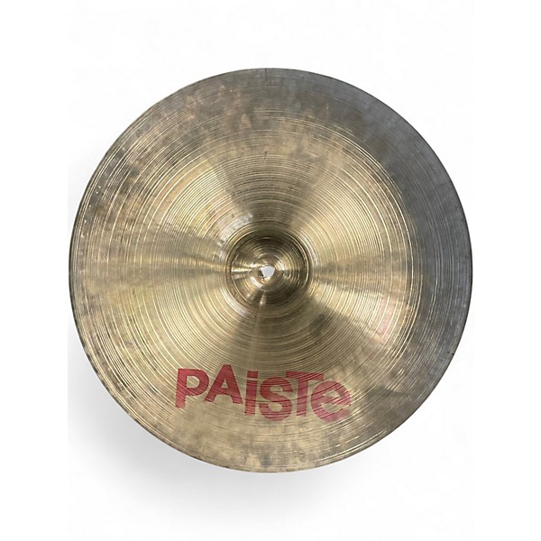 Used Paiste 18in 2002 Medium Crash Cymbal