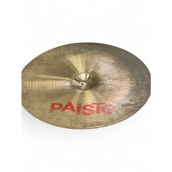 Used Paiste 18in 2002 Medium Crash Cymbal