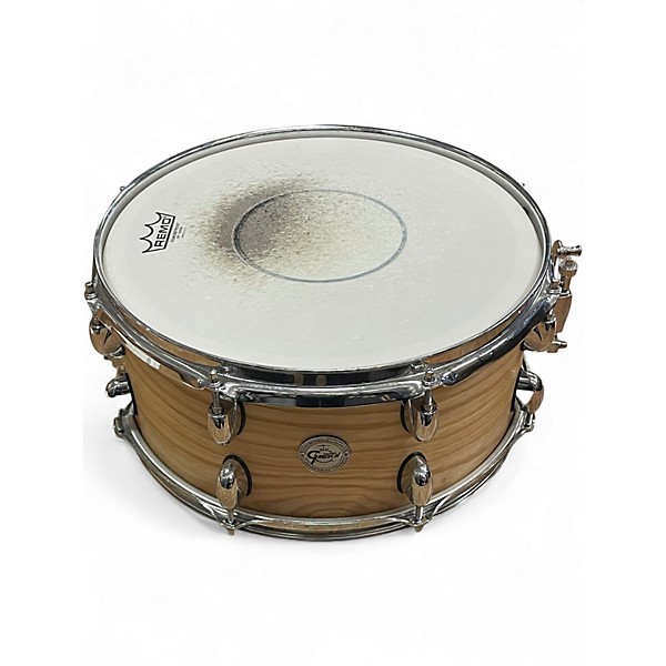 Used Gretsch Drums 14X6.5 Full Range Snare Natural Ash Drum