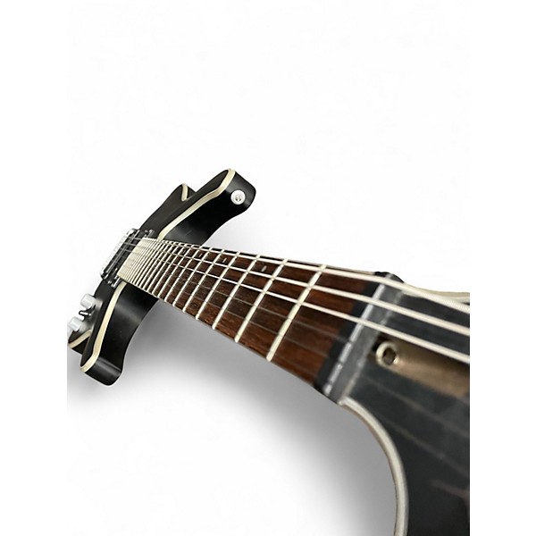 Used Schecter Guitar Research C1 Platinum Translucent black Solid Body Electric Guitar