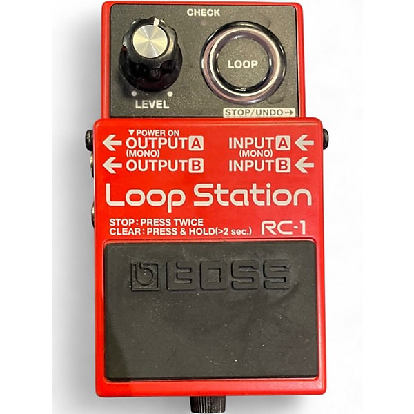 Used BOSS RC1 Loop Station Pedal