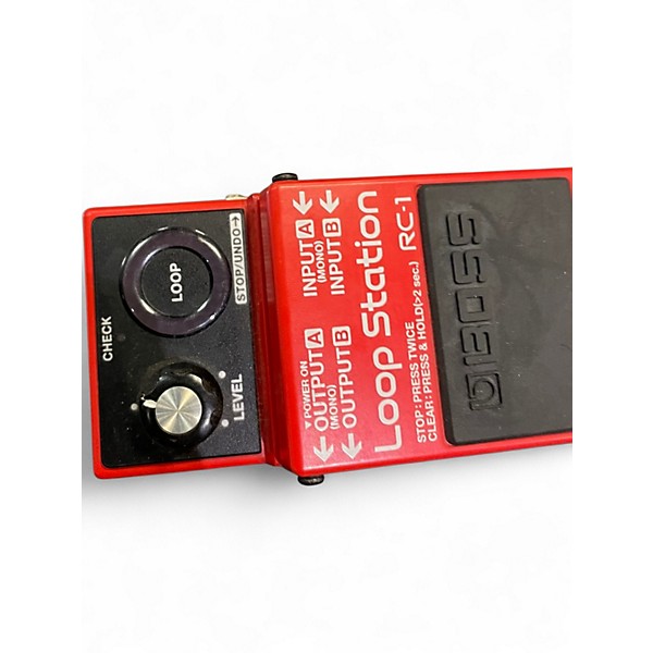 Used BOSS RC1 Loop Station Pedal