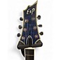 Used ESP Horizon NT II HRF Black Aqua Solid Body Electric Guitar