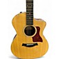 Used Taylor 214CE Deluxe Natural Acoustic Electric Guitar