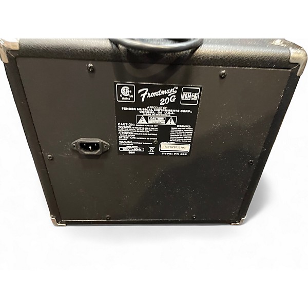 Used Fender FRONTMAN 20G Guitar Combo Amp