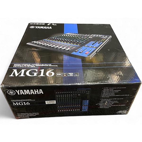 Used Yamaha mg16 Unpowered Mixer