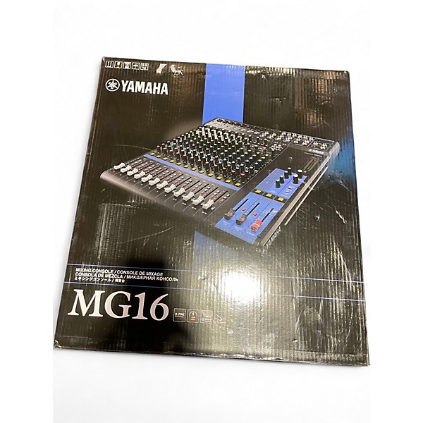 Used Yamaha mg16 Unpowered Mixer