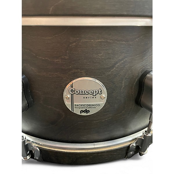 Used PDP by DW 7.5X14 Concept Series Snare Ebony Drum