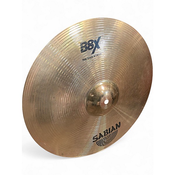 Used SABIAN 16in B8X Thin Crash Cymbal