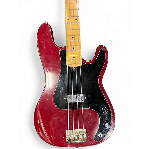 Used Hondo HONDO II P STYLE BASS CHERRY Electric Bass Guitar