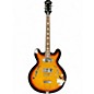 Used Epiphone Casino Vintage Sunburst Hollow Body Electric Guitar thumbnail