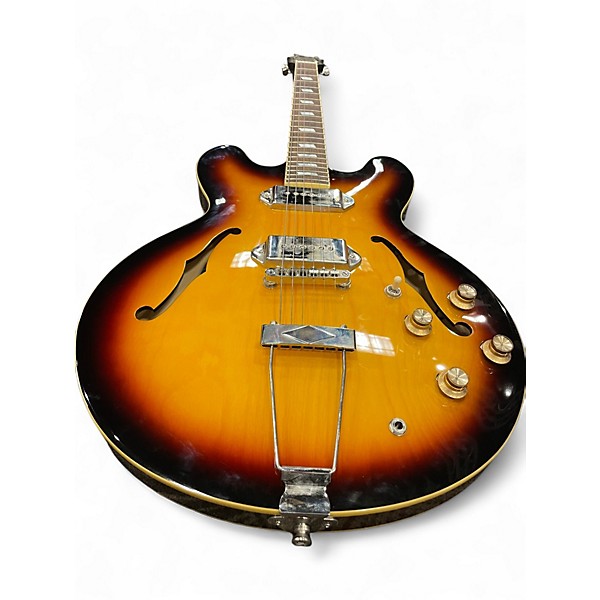 Used Epiphone Casino Vintage Sunburst Hollow Body Electric Guitar
