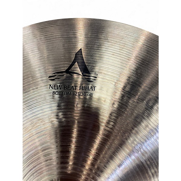 Used Zildjian 12in New Beat Hi Hat Pair Cymbal