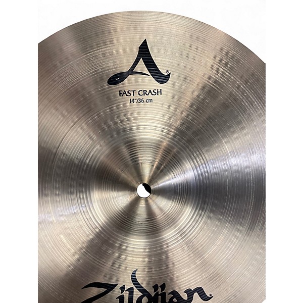 Used Zildjian 14in A Series Fast Crash Cymbal