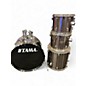 Used Percussion Plus 4 Piece drums Silver Drum Kit thumbnail