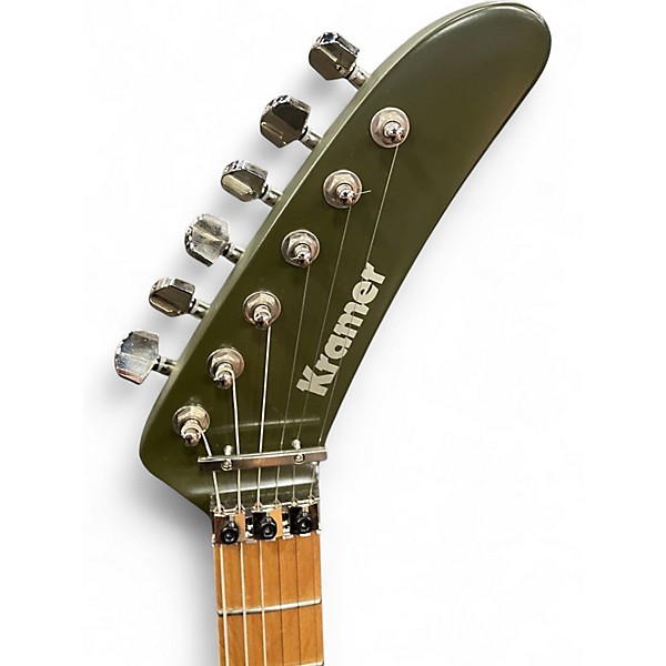 Used Kramer 84HH ATLAS GREEN Solid Body Electric Guitar