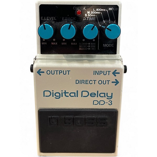 Used BOSS DD3 Digital Delay Effect Pedal