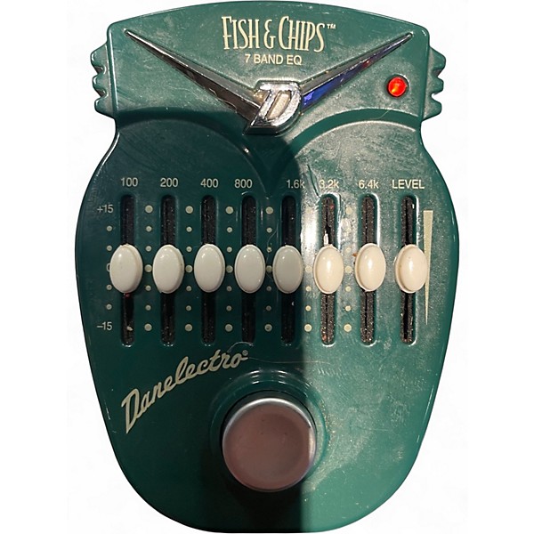 Used Danelectro DJ14 Fish and Chips 7-Band EQ Pedal