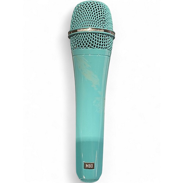 Used TELEFUNKEN M80 Turquoise Dynamic Microphone