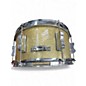 Used Ludwig 6.5X14 Accent CS Snare gold sparkle Drum