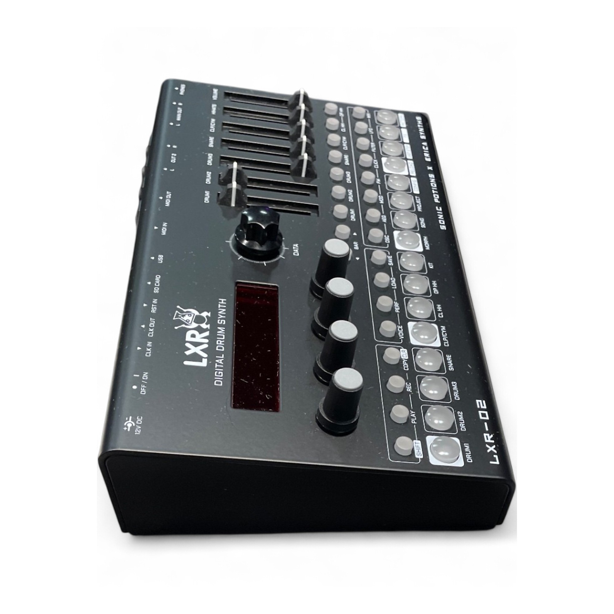 鍵盤楽器 LXR DRUM ERIKA SYNTHS & SONIC POTIONS Erica Synths LXR-02 Desktop Digital Drum Synthesizer | Sweetwater