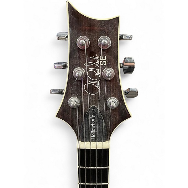 Used PRS SE HOLLOWBODY FIRE RED BURST Hollow Body Electric Guitar