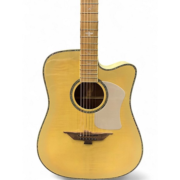 Used Keith Urban PHOENIX LIMITED EDITION Cream Acoustic Guitar