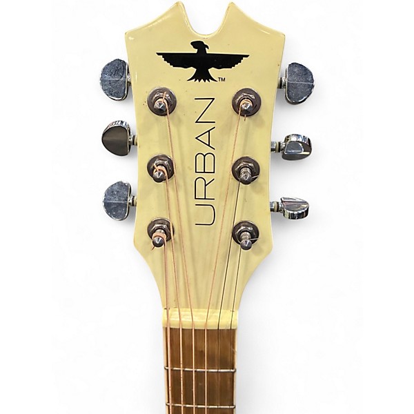 Used Keith Urban PHOENIX LIMITED EDITION Cream Acoustic Guitar