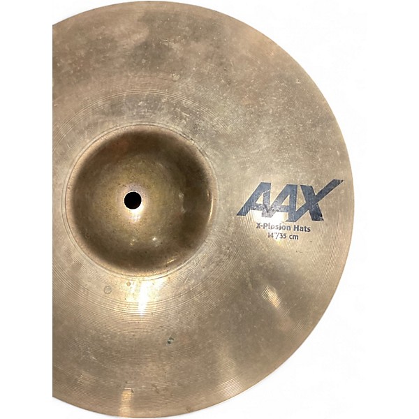 Used SABIAN 14in AAX Xplosion Hi Hat Pair Cymbal