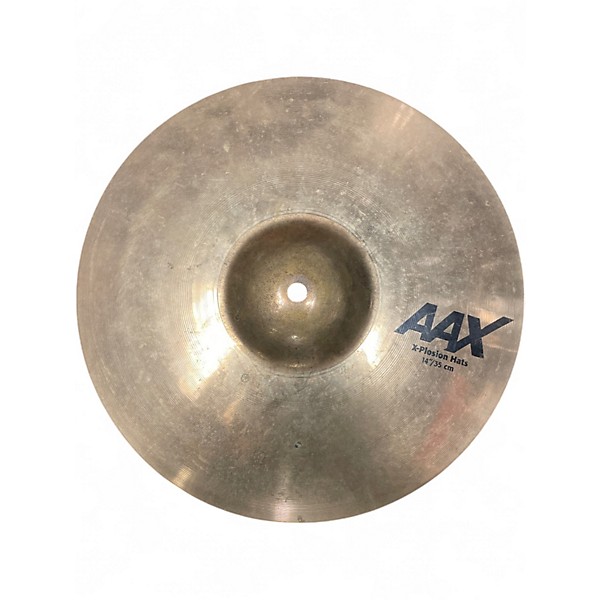 Used SABIAN 14in AAX Xplosion Hi Hat Pair Cymbal