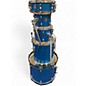 Used Ludwig 5 Piece ACCENT BLUE SPARKLE Drum Kit thumbnail