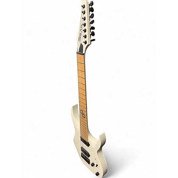 Used Solar Guitars A2.7 Alpine White Solid Body Electric Guitar