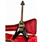 Used Gibson 70's flying v mirror pickguard Black Solid Body Electric Guitar
