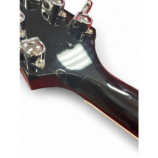 Used Gibson 70's flying v mirror pickguard Black Solid Body Electric Guitar