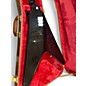 Used Gibson 70's flying v mirror pickguard Black Solid Body Electric Guitar