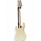 Used Grass Roots By Esp G-PB-45PM Vintage White Electric Bass Guitar