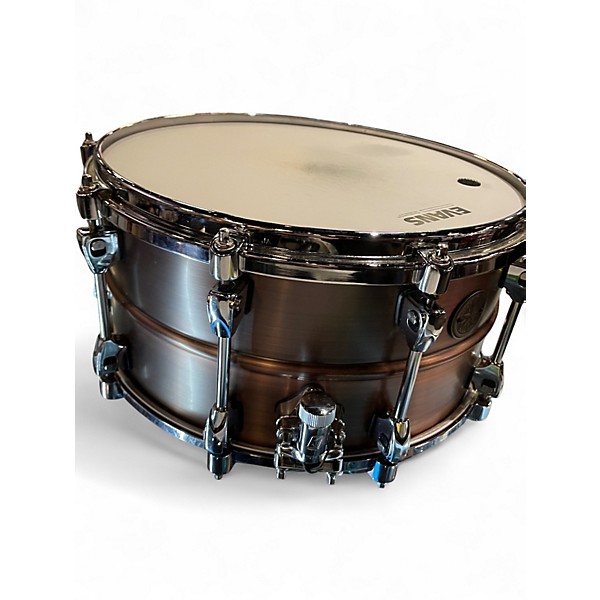 Used TAMA 14X6.5 Starphonic Snare brushed brass Drum